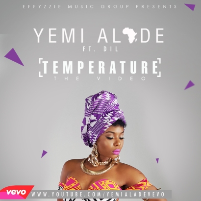 Yemmi Alade Temperature Video Poster (Image courtesy of notjustok.com)